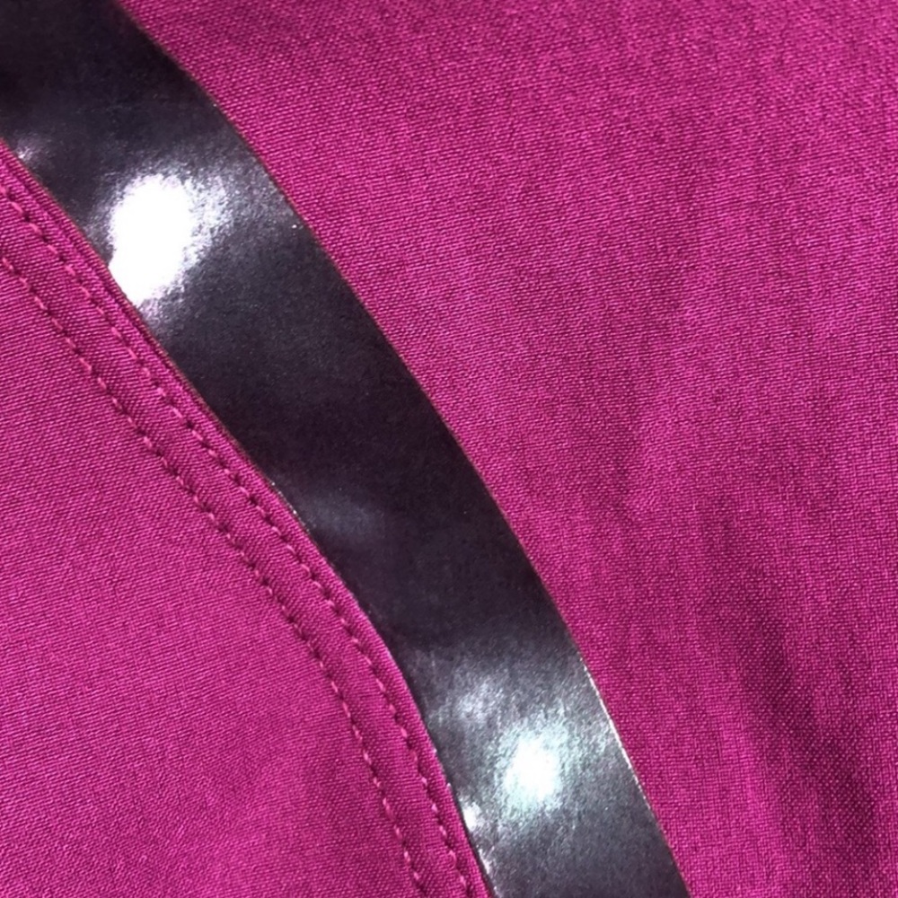 Z by Zella Athletic Full Zip Jacket Fuschia Medium Mesh Lightweight Pink - Picture 6 of 9